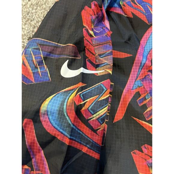 Nike Jacket Size 3T Lightweight Packable Retro Colorful Spring Kids Jacket - Picture 3 of 5